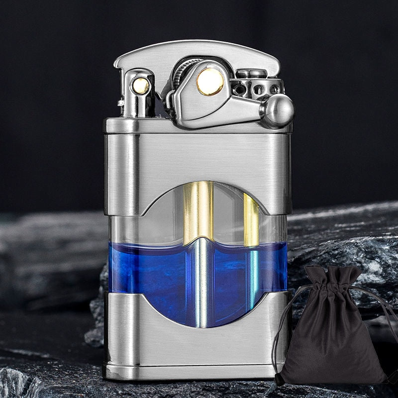 Skeleton Armor Retro Kerosene Lighter