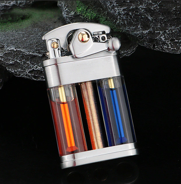 Skeleton Armor Retro Kerosene Lighter