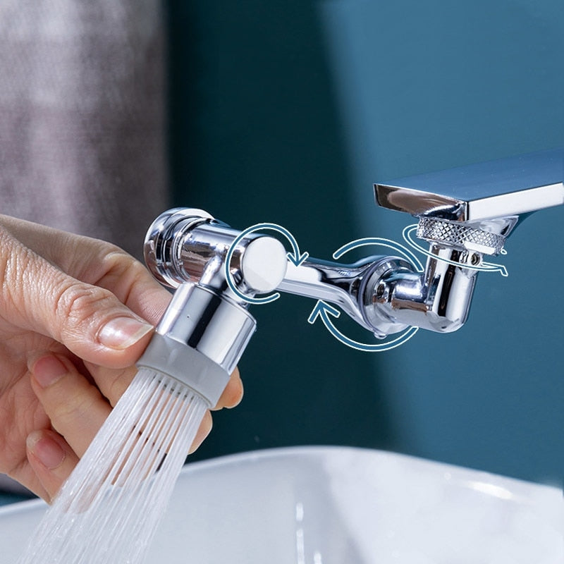 Full Rotating Universal Faucet Extender