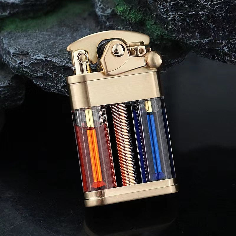 Skeleton Armor Retro Kerosene Lighter