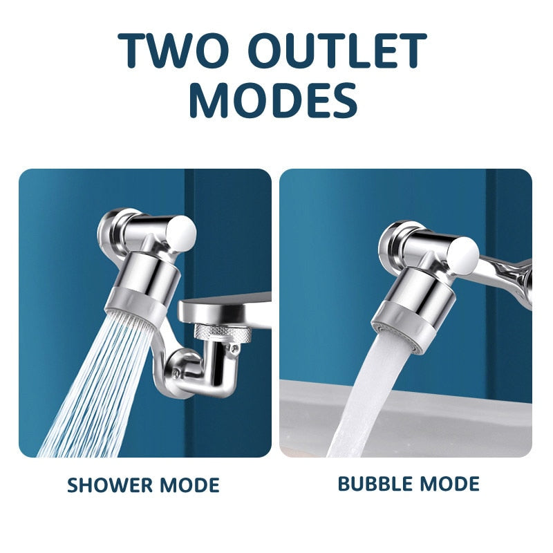 Full Rotating Universal Faucet Extender