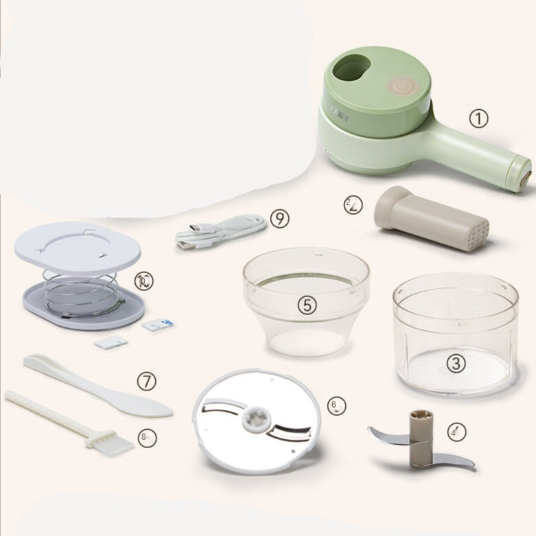 2in1 Portable Veggie Slice & Blend Pro