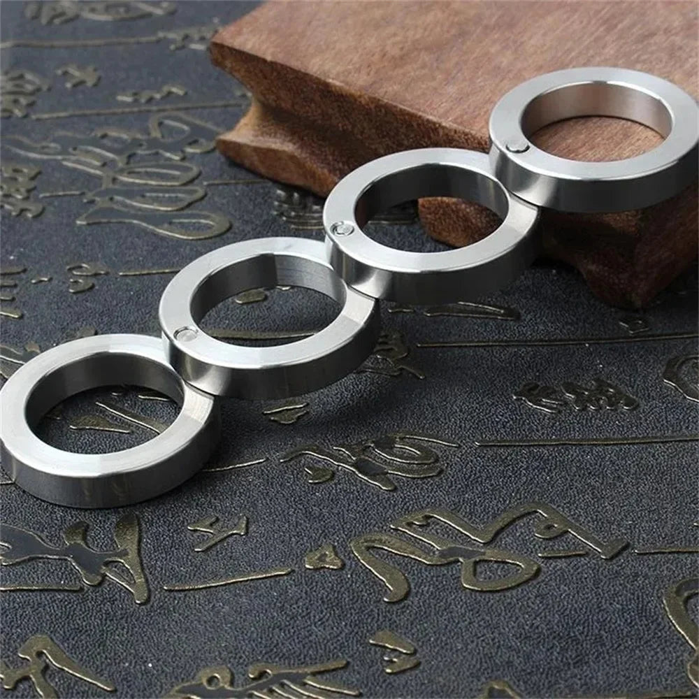 Self-Defense Fold Ring