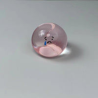 Crystal Pink Sad Ball