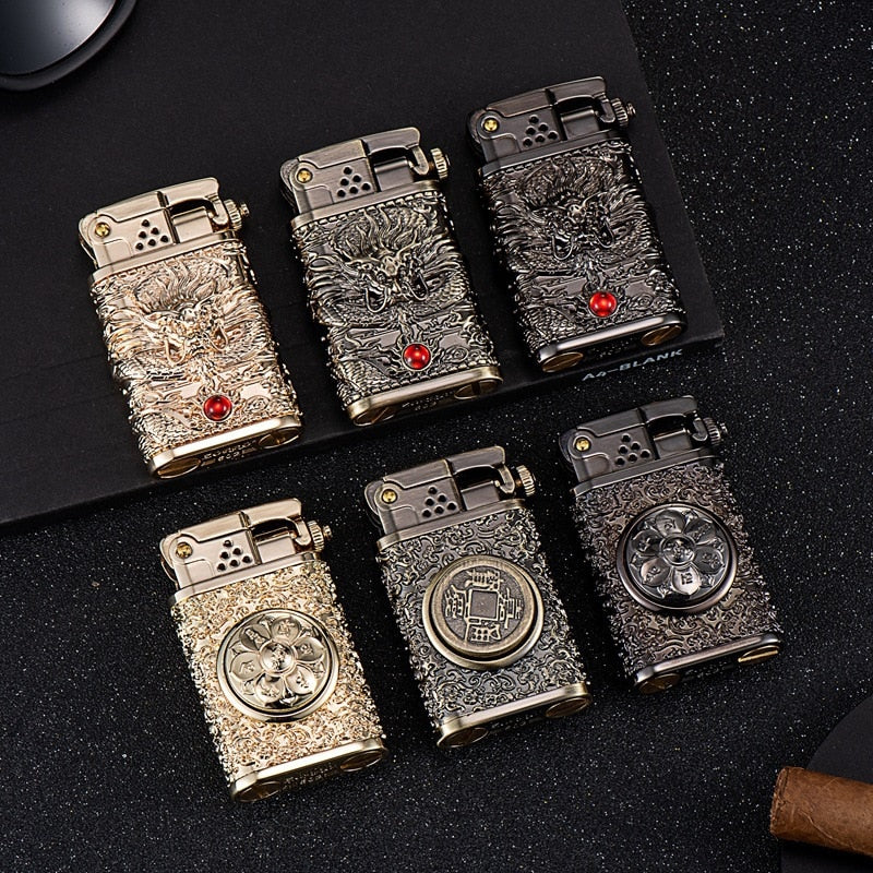 Dragon Spirit Brass Torch Lighter