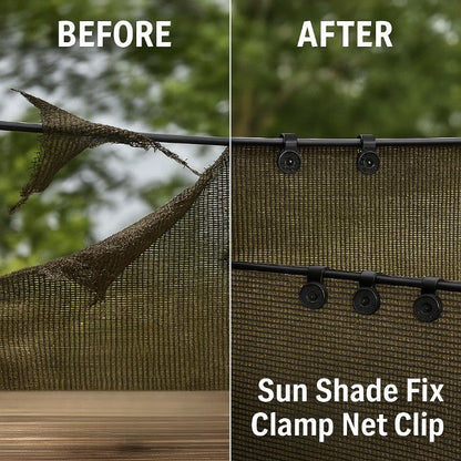Sun Shade Fix Clamp Net Clip
