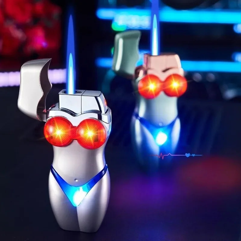 Bikini Style Windproof Jet Torch Lighter