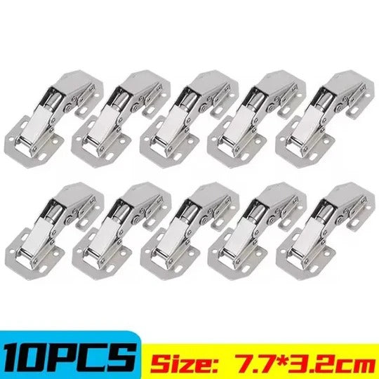 10-Pack Premium Cabinet Hinges