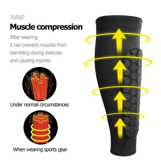 1 Pair Honeycomb Soccer Guards